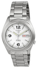 Seiko Biały/Stal Ø40 mm SNKM73