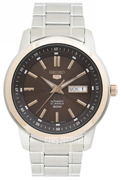 Seiko 5 Brązowy/Stal Ø43 mm SNKM90