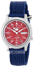 Seiko Dress Czerwony/Tkanina Ø37 mm SNKM95