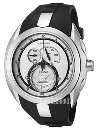 Seiko Chronograph Srebrny/Guma Ø42 mm SNL059