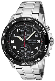 Seiko Szary/Stal Ø43 mm SNN193P1