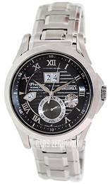 Seiko Czarny/Stal Ø41 mm SNP059