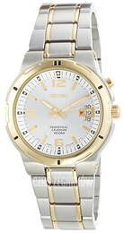 Seiko Srebrny/Stal Ø38 mm SNQ076