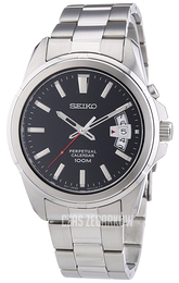 Seiko Czarny/Stal Ø40 mm SNQ131P1