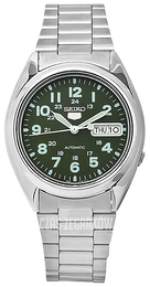 Seiko 5 Zielony/Stal Ø36 mm SNX807K