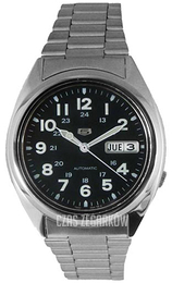 Seiko Czarny/Stal Ø36 mm SNX809K