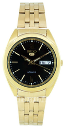 Seiko Dress Czarny/Stal w odcieniu złota Ø37 mm SNXA06