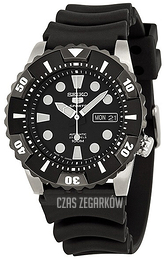 Seiko 5 Czarny/Guma SNZJ19J2