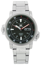 Seiko 5 Czarny/Stal Ø43 mm SNZJ57
