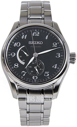 Seiko Presage Czarny/Stal Ø40.5 mm SPB043J1