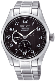 Seiko Czarny/Stal Ø40 mm SPB061J1