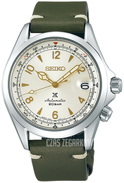 Seiko Prospex Biały/Skóra Ø39.5 mm SPB123J1