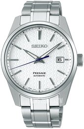 Seiko Presage Biały/Stal Ø39.3 mm SPB165J1