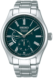 Seiko Presage Zielony/Stal Ø40.5 mm SPB173J1