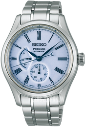Seiko Presage Biały/Stal Ø40.6 mm SPB267J1