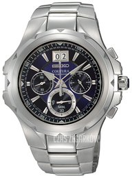 Seiko Niebieski/Stal Ø43 mm SPC061