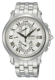 Seiko Premier Srebrny/Stal Ø40.5 mm SPC065P1