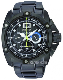 Seiko Velatura Czarny/Stal Ø43 mm SPC073P1