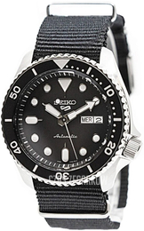 Seiko 5 Czarny/Tkanina Ø42.5 mm SPRD55K3