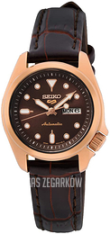 Seiko 5 Sports Brązowy/Skóra Ø28 mm SRE006K1