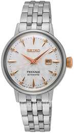Seiko Presage Biały/Stal Ø30.3 mm SRE009J1