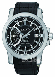 Seiko Czarny/Skóra Ø41 mm SRG009P2