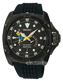 Seiko Velatura Czarny/Guma Ø43 mm SRH013