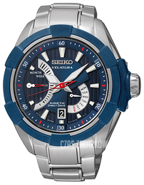 Seiko Velatura Niebieski/Stal Ø45 mm SRH017