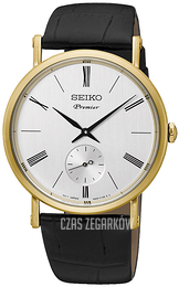 Seiko Biały/Skóra Ø38 mm SRK036P1