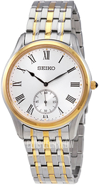 Seiko Conceptual Biały/Stal w odcieniu złota Ø39 mm SRK048P1