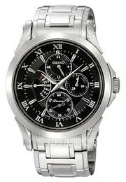 Seiko Premier Czarny/Stal Ø40 mm SRL023P1