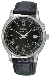 Seiko Czarny/Skóra Ø40 mm SRN035