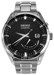 Seiko Kinetic Czarny/Stal Ø42 mm SRN045