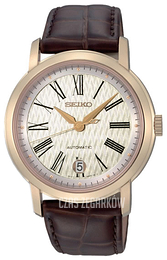 Seiko Kremowy/Skóra Ø40 mm SRP024K1