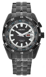 Seiko Czarny/Stal Ø43 mm SRP039