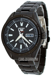 Seiko Czarny/Stal Ø43 mm SRP157