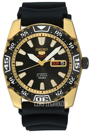 Seiko 5 Czarny/Guma Ø40 mm SRP170K1