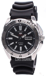 Seiko 5 Czarny/Guma Ø43 mm SRP357J2