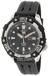 Seiko 5 Czarny/Guma Ø44 mm SRP475