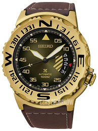 Seiko Czarny/Skóra Ø47 mm SRP580K1