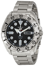 Seiko 5 Czarny/Stal Ø44 mm SRP599K1S