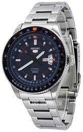 Seiko 5 Niebieski/Stal Ø45 mm SRP609K1S