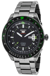 Seiko 5 Czarny/Stal Ø45 mm SRP617K1