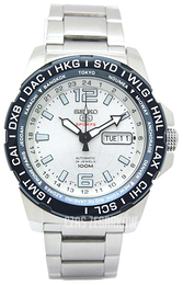 Seiko 5 Biały/Stal Ø52 mm SRP687