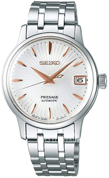Seiko Presage Srebrny/Stal Ø33.8 mm SRP855J1