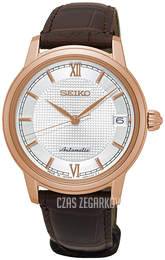 Seiko Srebrny/Skóra Ø35 mm SRP858J1