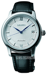 Seiko Presage Srebrny/Skóra Ø35 mm SRP861J1