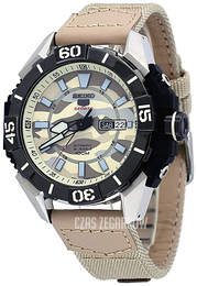 Seiko 5 Wielokolorowy/Skóra Ø45 mm SRPA01K1