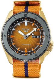 Seiko 5 Pomarańczowy/Tkanina Ø42.5 mm SRPF70K1