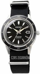 Seiko Presage Czarny/Tkanina Ø40.8 mm SRPG09J1